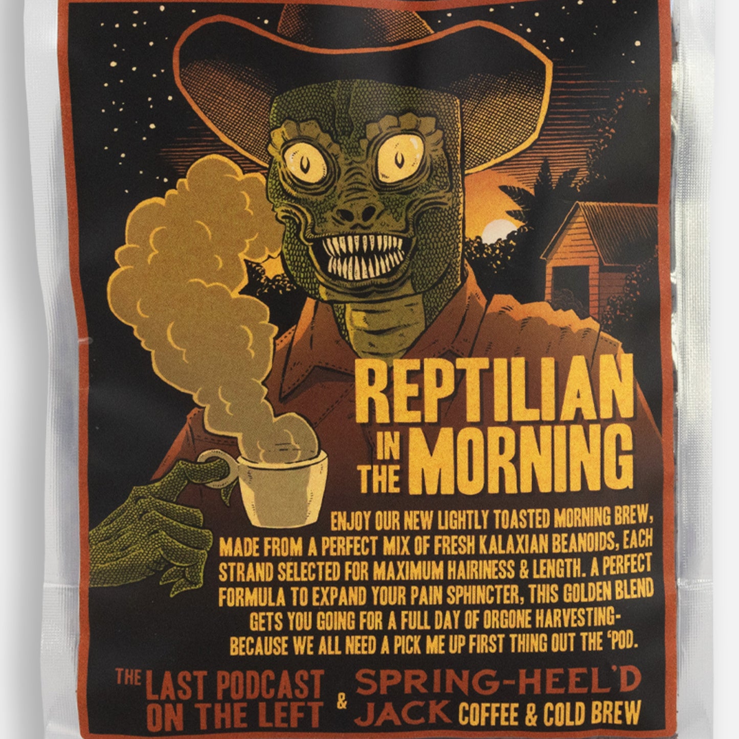 REPTILIAN IN THE MORNING