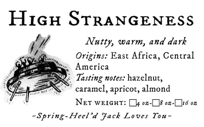 High Strangeness